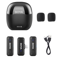 Boya BY-WM3T-D2 Мини-Беспроводной Микрофон с частотой 2,4 ГГц (iOS Lightning)