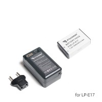 Fujimi LP-E17 + ЗУ Аккумулятор для фото и видео камер в комплекте с ЗУ