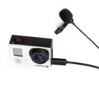 Уценка! Boya BY-LM20 Петличный микрофон для GoPro и видео-фотокамер (Вскрытая упаковка)